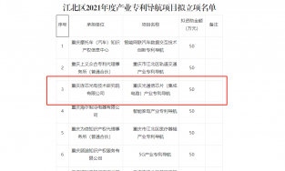 连芯科技关于2021年度专利导航项目获得立项